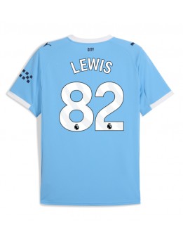 Billige Manchester City Rico Lewis #82 Hjemmedrakt 2025-26 Kortermet